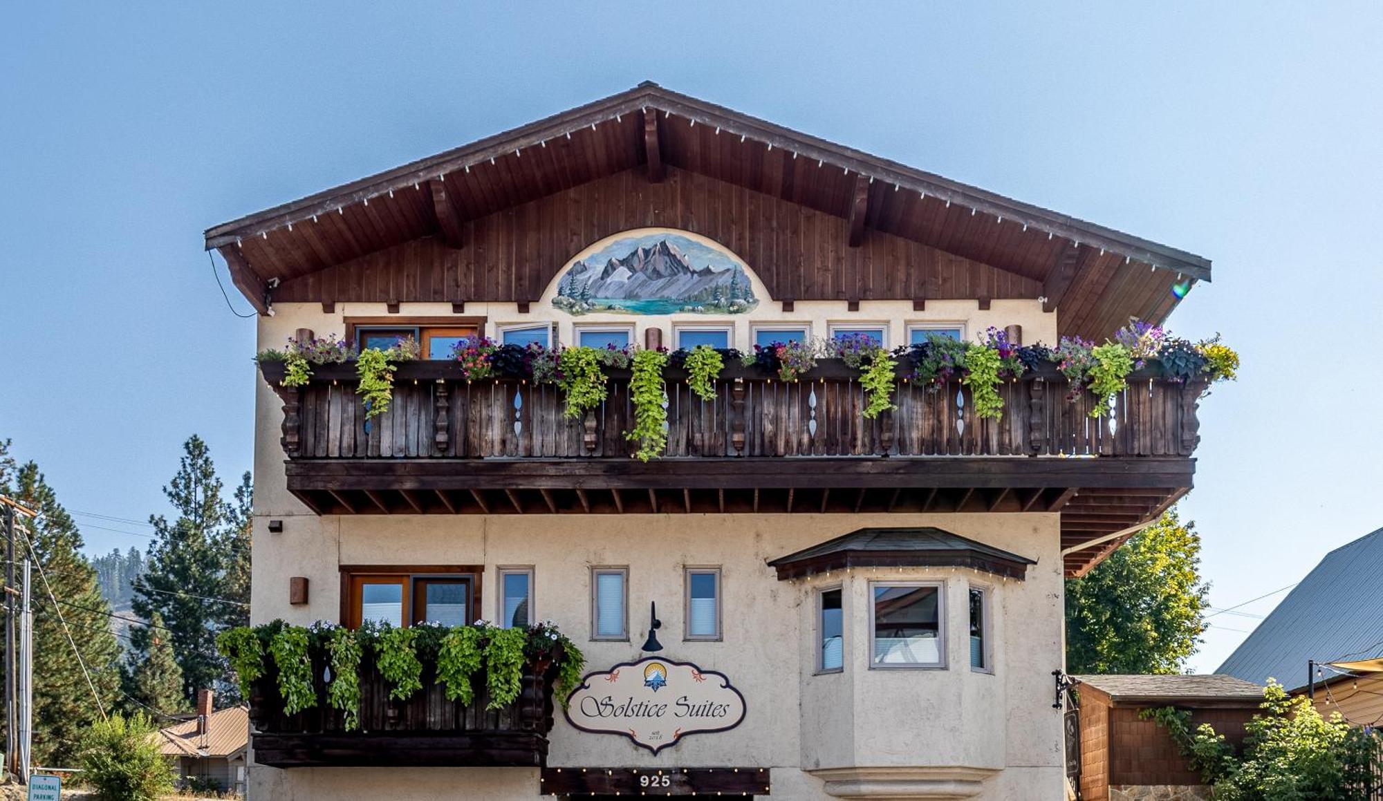 Landhaus Erika レブンワース エクステリア 写真